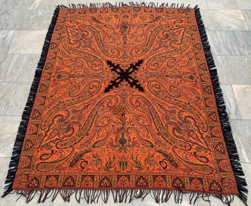 Vintage paisley shawl - paisley, women