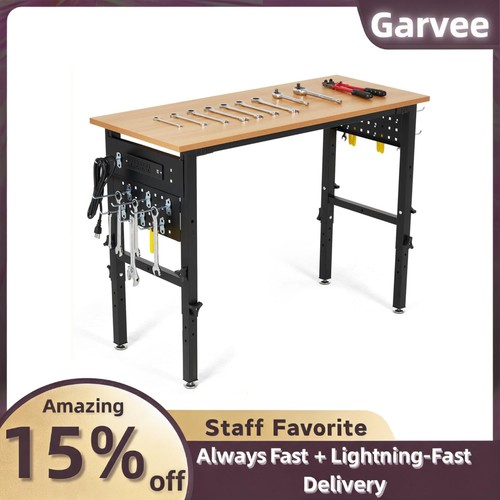 Hardwood workbench - workbench, 48"