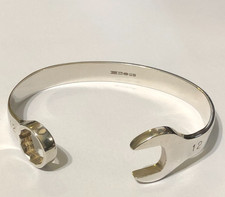 SILVER SPANNER BANGLE WRENCH
