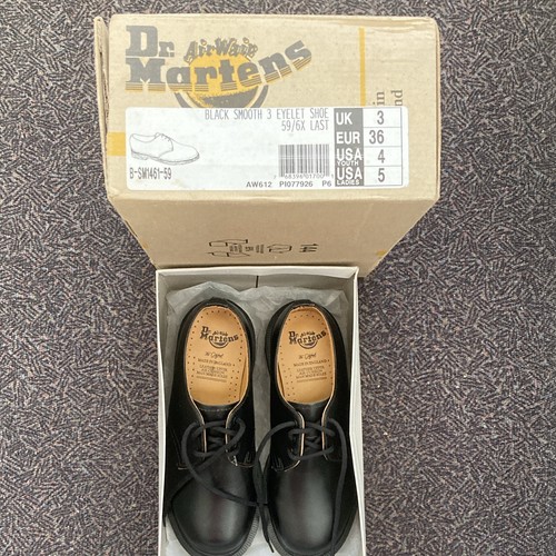 Martens black patent - dr.,