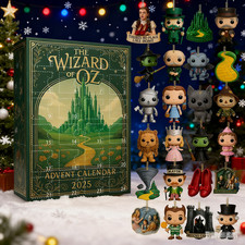 New The WIZARD OF OZ ADVENT CALENDAR 2025 Christmas Tree Acrylic Pendants Gifts