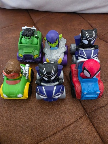 6pc super hero car - hero, bundle