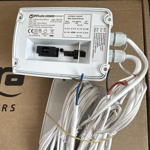 Whale shower pump - whale, with