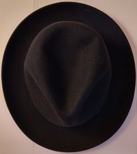 Olney Trilby Fedora Hat Black