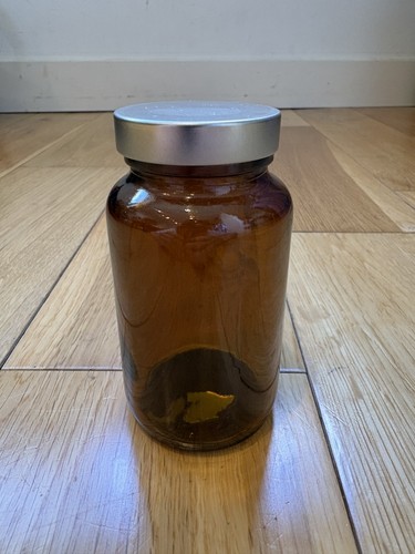 Empty 175cc brown glass - empty,