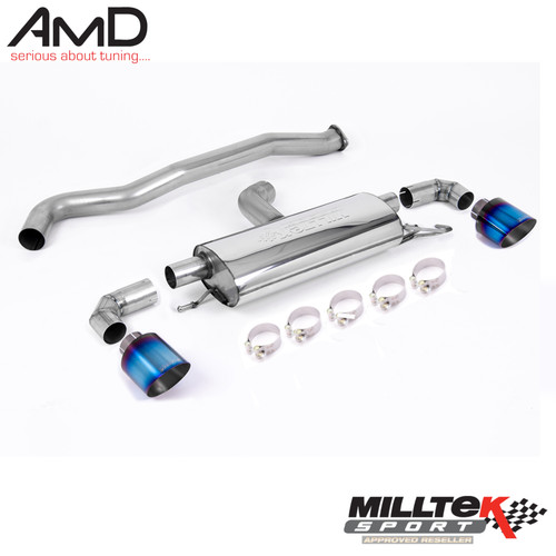 Milltek yaris exhaust - milltek,