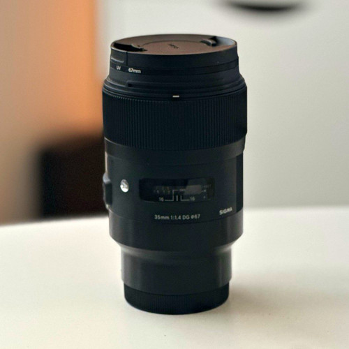 Sigma 35mm dg art - f/1.4,