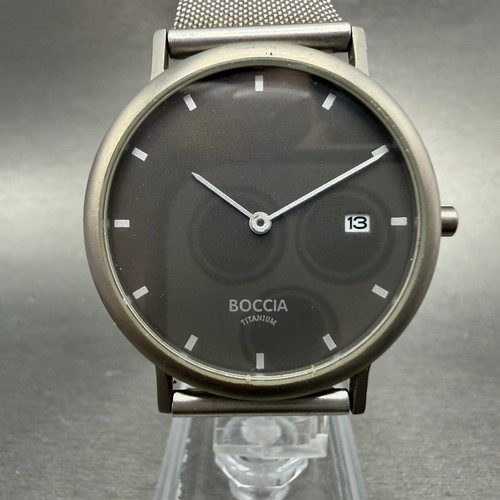 Boccia titanium watch - boccia, men