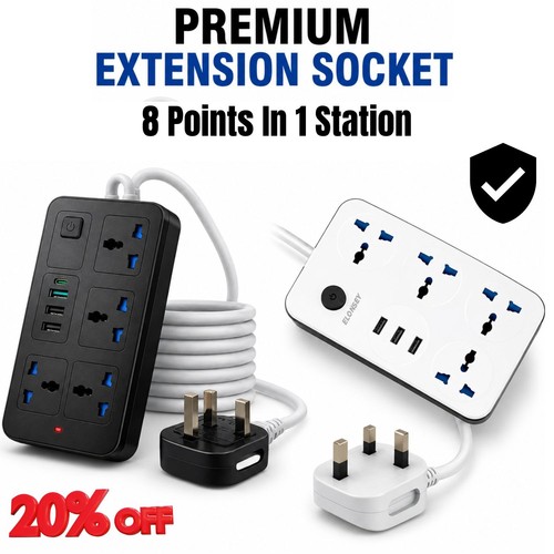Surge protected extension lead - extension,