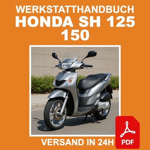 Workshop manual honda 125 - sh,