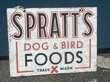 Vintage Enamel Sprats Double