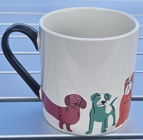 Beautiful dog mug left - left, right