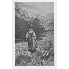 HANS DAHL Among the Hills in