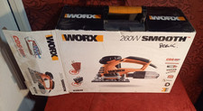 WORX WX639 260W 230V SHEET SANDER CASE AND ACCESORIES ONLY - NO TOOL