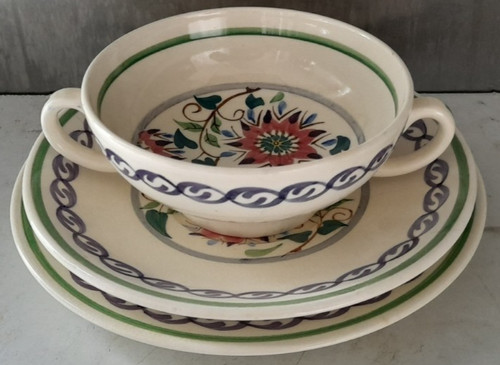 Vintage old bristol delft - vintage,