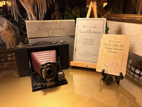 Antique kodak 3 folding - antique, no.