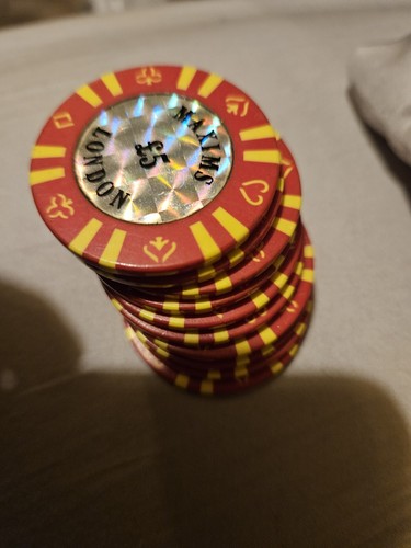 Maxims casino token - maxims, £5