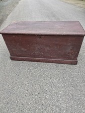 Georgian Pine Blanket Box