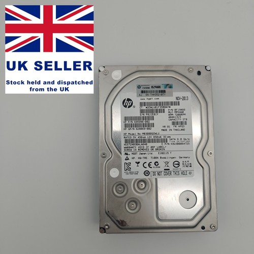 Hpe hgst ultrastar 3tb 7200rpm - hgst,