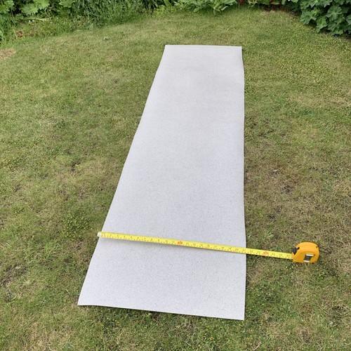 Blue grey speckled vinyl - grey,