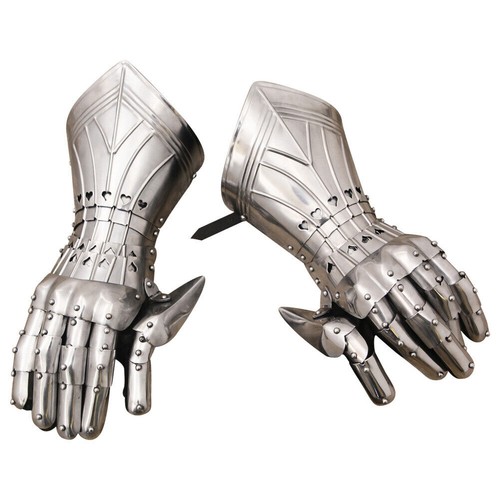 Medieval gauntlet pair - gauntlet,