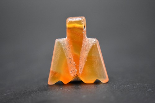 Carnelian stone carved - , amulet