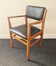 Mid Century Desk Chair, Black