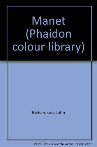 Manet phaidon colour - manet,