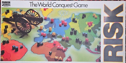 Risk board game parker - risk,