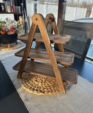 Wooden 3 Tier Serving Stand |