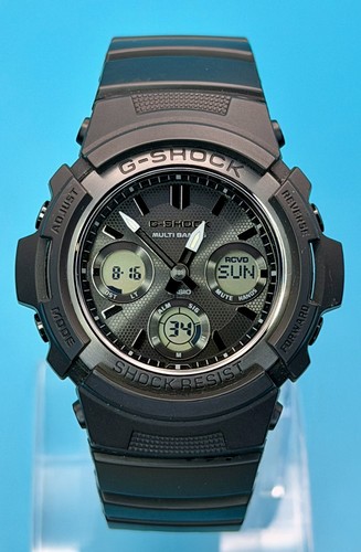 Casio shock awg - casio, awg-m100sbb-1a