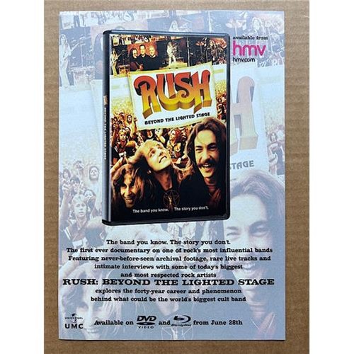 Rush beyond the - beyond, stage