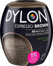 DYLON Washing Machine Fabric Dye Pod for Clothes & Pack of 1, Espresso Brown 