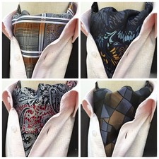 Mens Cravat Paisley Floral