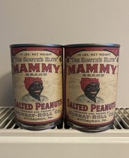 2 Mammy Brand Vintage Food Cans Replica Tins Retro Replicas Old Display Cans