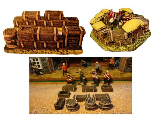 Painted rorke drift - 3x,