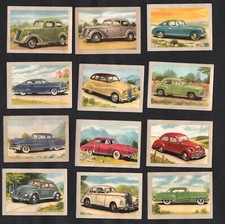 Classic Cars From 1950 Rare Automobile Cards Lot 2 VW Beetle Ford Anglia Austin