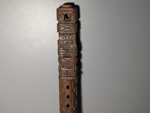 Vintage hand carved wooden - hand,
