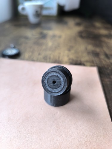 Watch mainspring barrel lid - watch,