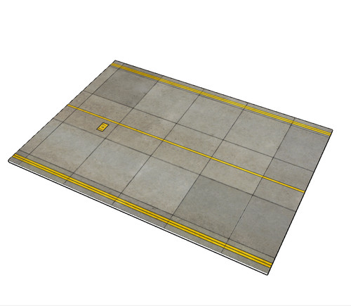 144 concrete airfield - concrete,