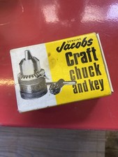 Jacob’s Craft Drill Chuck and Key K10 MCG 3/8 Drive 24mm