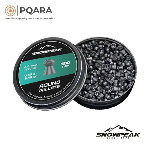 Snowpeak round airgun pellets - round,