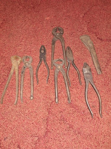 Vintage job lot nail - , pinchers