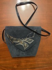Mayfair Vintage Navy Handbag