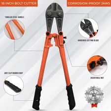 18" Bolt Cutters Heavy Duty