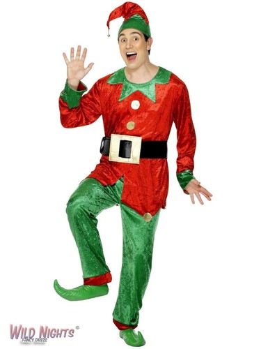 Mens deluxe elf costume - deluxe,