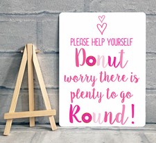 A5 Donut Wall Bar Metal Table