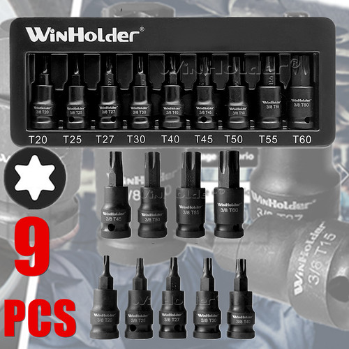 Professional 9pc impact torx - professional,