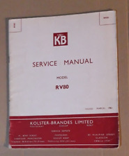 KB  RV80  Television , Kolster