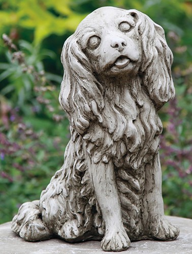 King charles spaniel statue - charles, |
